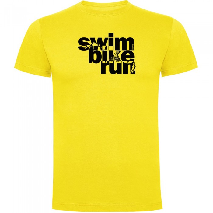 [해외]KRUSKIS Word Triathlon 반팔 티셔츠 1138256173 Yellow