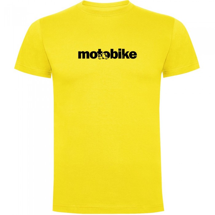 [해외]KRUSKIS Word Motorbike 반팔 티셔츠 9138255968 Yellow