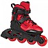 [해외]파워슬라이드 인라인 스케이트 Rocket Adjustable 14138888219 Black/Red