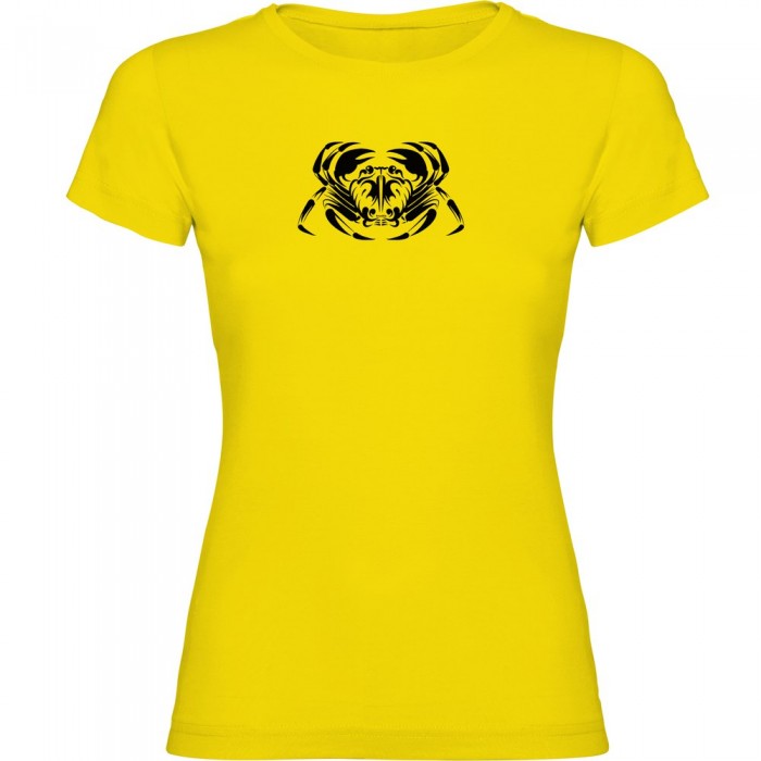 [해외]KRUSKIS 반팔 티셔츠 Crab Tribal 14138100718 Yellow