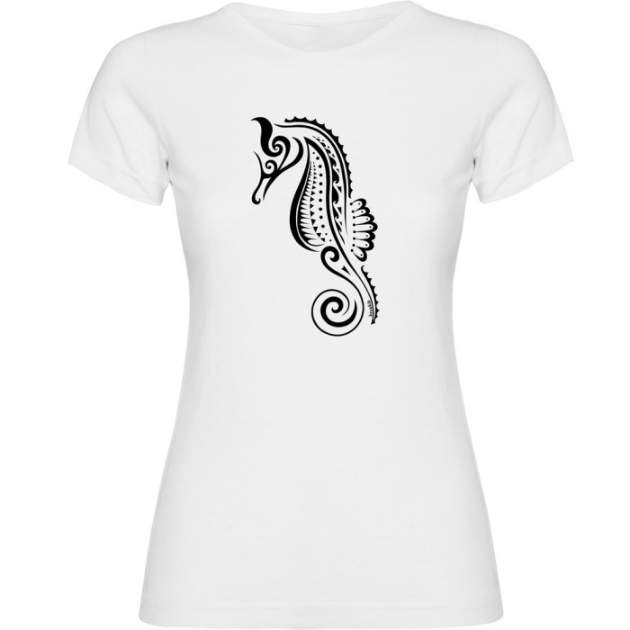 [해외]KRUSKIS Seahorse Tribal 반팔 티셔츠 14138100819 White
