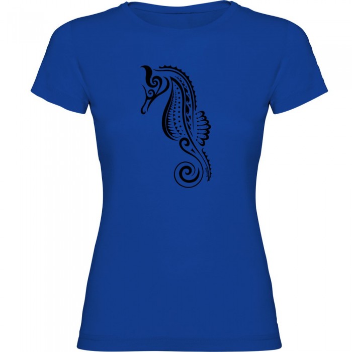 [해외]KRUSKIS Seahorse Tribal 반팔 티셔츠 14138100821 Royal Blue