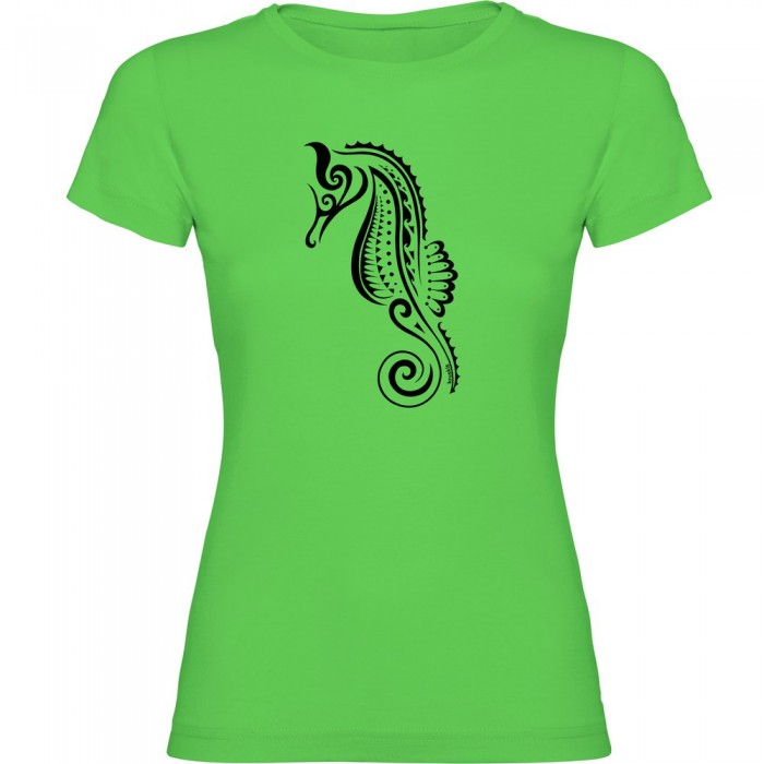 [해외]KRUSKIS Seahorse Tribal 반팔 티셔츠 14138100822 Light Green