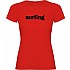 [해외]KRUSKIS Word Surfing 반팔 티셔츠 14138256092 Red