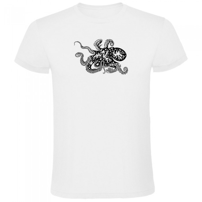 [해외]KRUSKIS 반팔 티셔츠 Psychedelic Octopus 14138100751 White