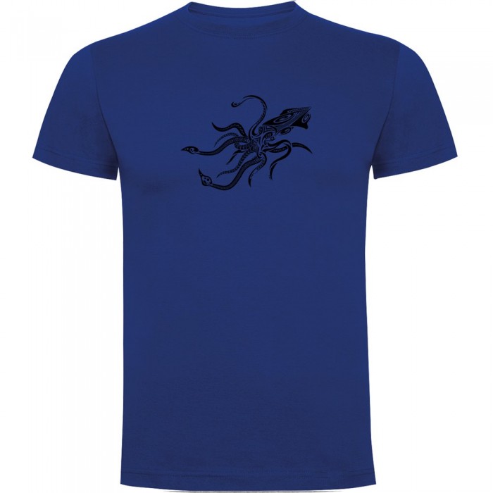 [해외]KRUSKIS Squid Tribal 반팔 티셔츠 14138100784 Royal Blue