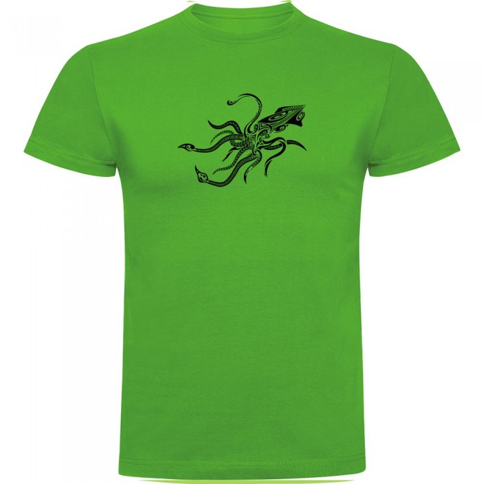 [해외]KRUSKIS Squid Tribal 반팔 티셔츠 14138100788 Green