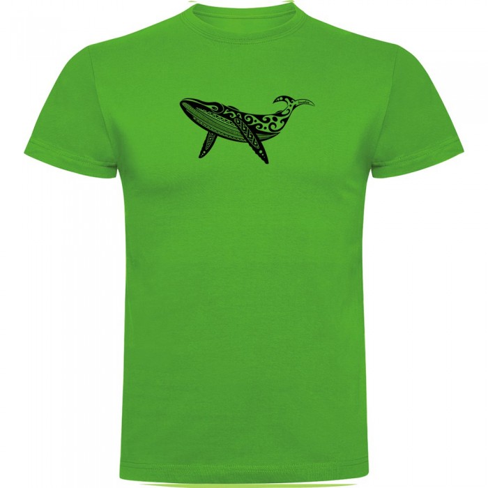[해외]KRUSKIS Whale Tribal 반팔 티셔츠 14138100803 Green