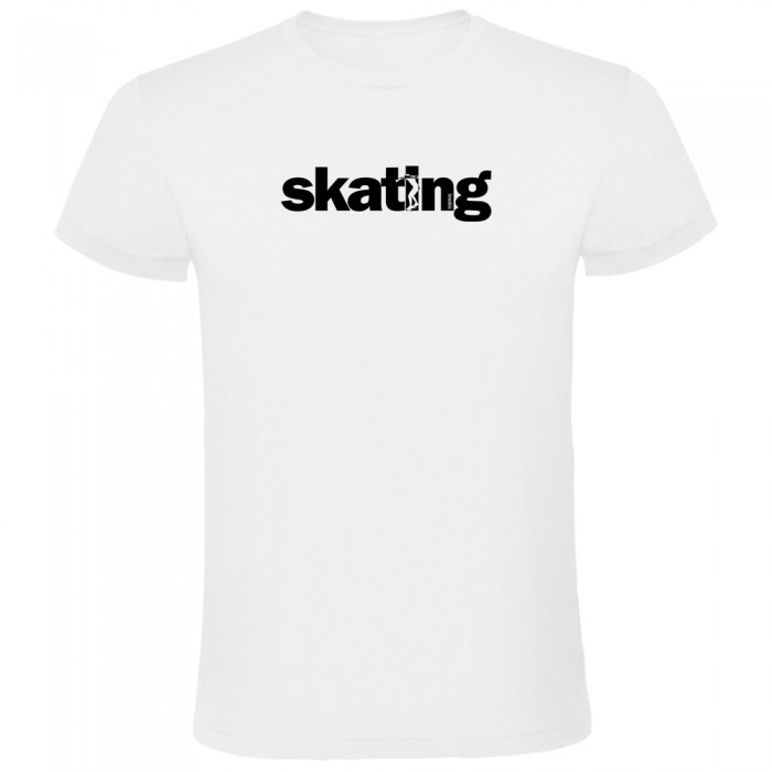 [해외]KRUSKIS 반팔 티셔츠 Word Skating 14138256041 White