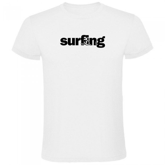 [해외]KRUSKIS 반팔 티셔츠 Word Surfing 14138256096 White