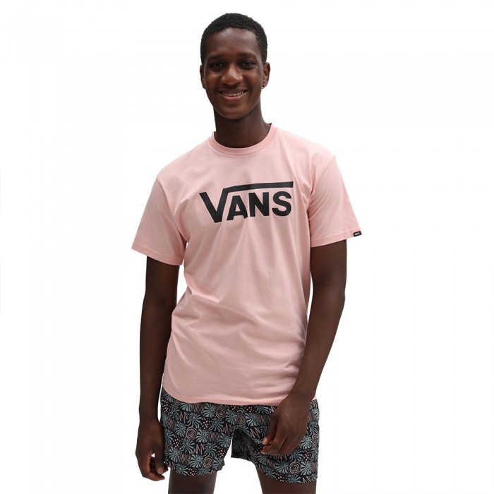 [해외]반스 Classic Short Sleeve T-Shirt 14138538383 Vans Mellow Rose / Black