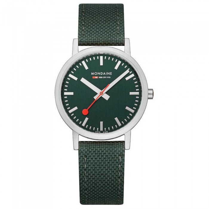 [해외]몬데인 Classic 36 mm 시계 138893370 Park Green / St. Steel Brushed