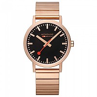 [해외]몬데인 손목시계 Classic 40 Mm 138893375 Black / St. Steel Brushed Ip Rose Gold Plated