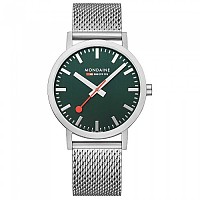 [해외]몬데인 손목시계 Classic 40 Mm 138893381 Park Green / St. Steel Brushed Stainlees Steel Mesh