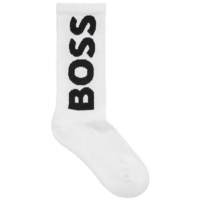 [해외]BOSS 로고 양말 138535497 White