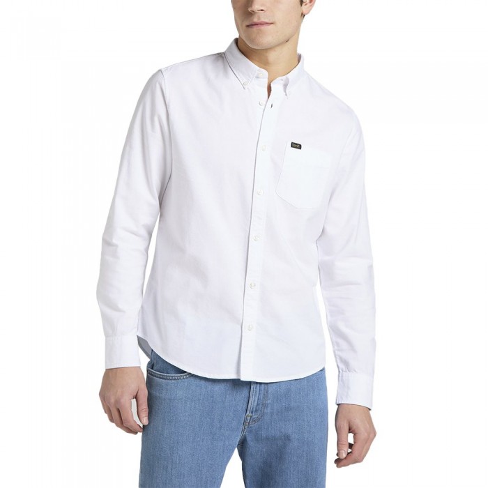 [해외]LEE 긴 소매 셔츠 Button Down 138592592 Bright White