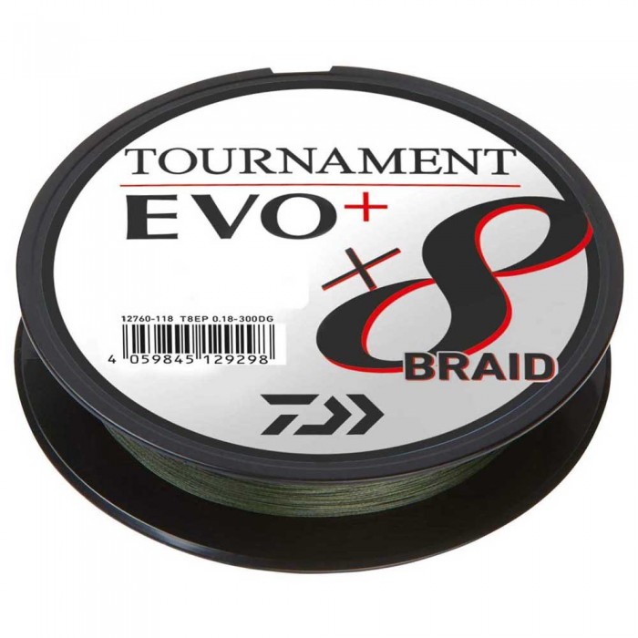[해외]다이와 Tournament Evo X8 Braided Line 135 m 8138586449 Dark Green