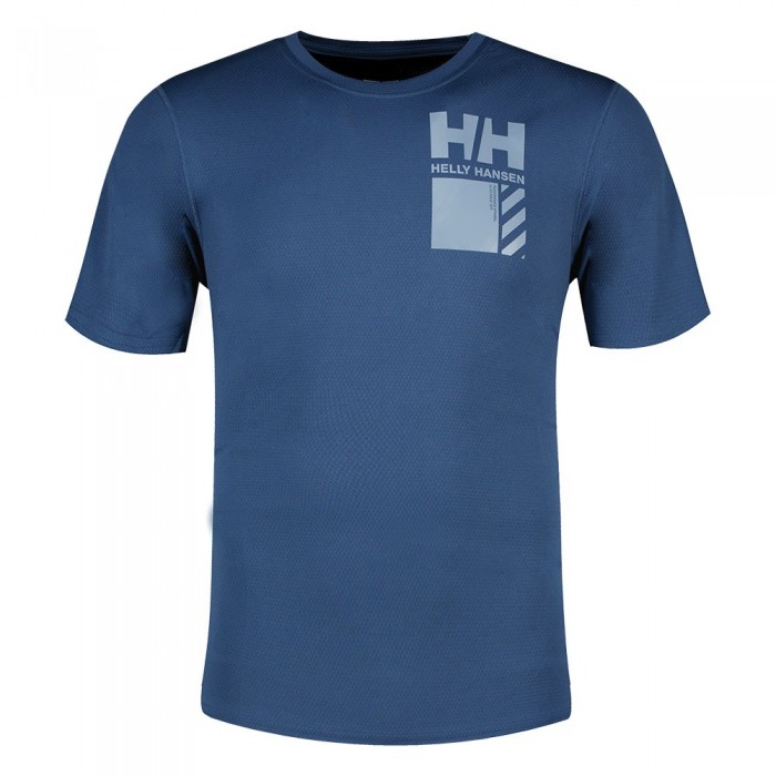 [해외]헬리한센 Lifa Tech Graphic Short Sleeve T-Shirt 8138597166 Deep Steel