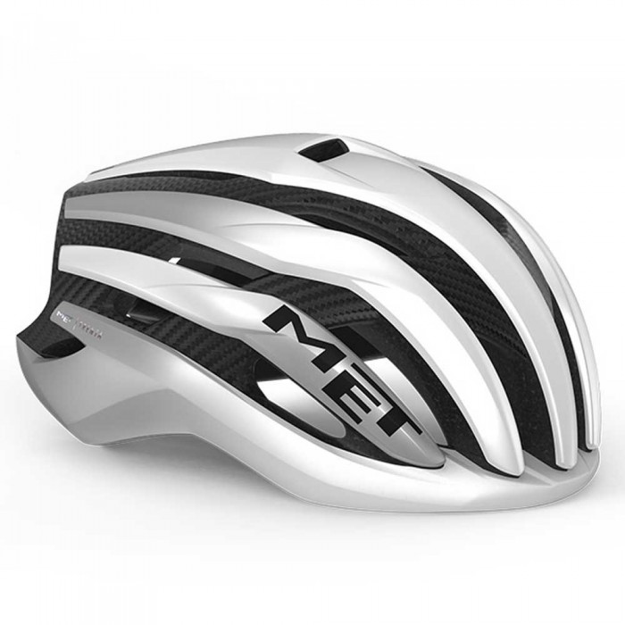 [해외]MET Trenta 3K Carbon MIPS 헬멧 1138437515 White / Metallic Silver