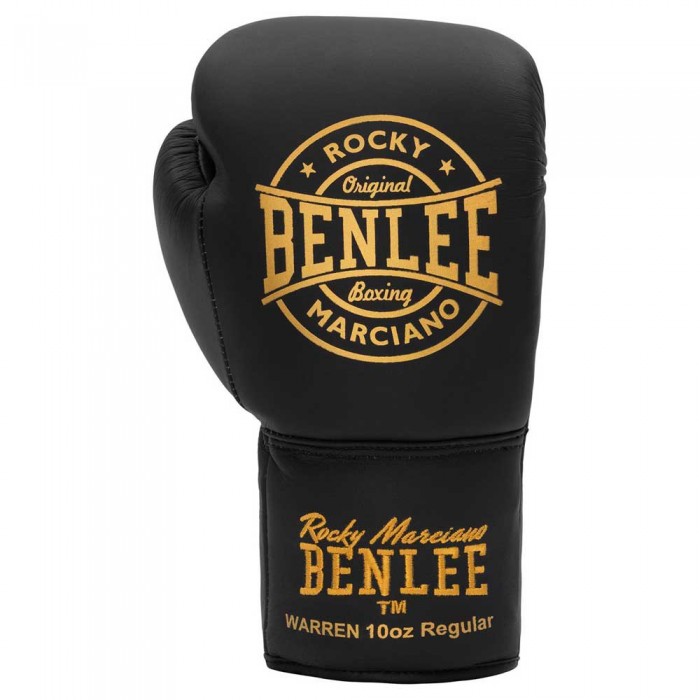 [해외]BENLEE Warren Leather Boxing Gloves 7138842070 Black / Gold