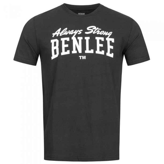 [해외]BENLEE Always 로고 반팔 티셔츠 7138836548 Black