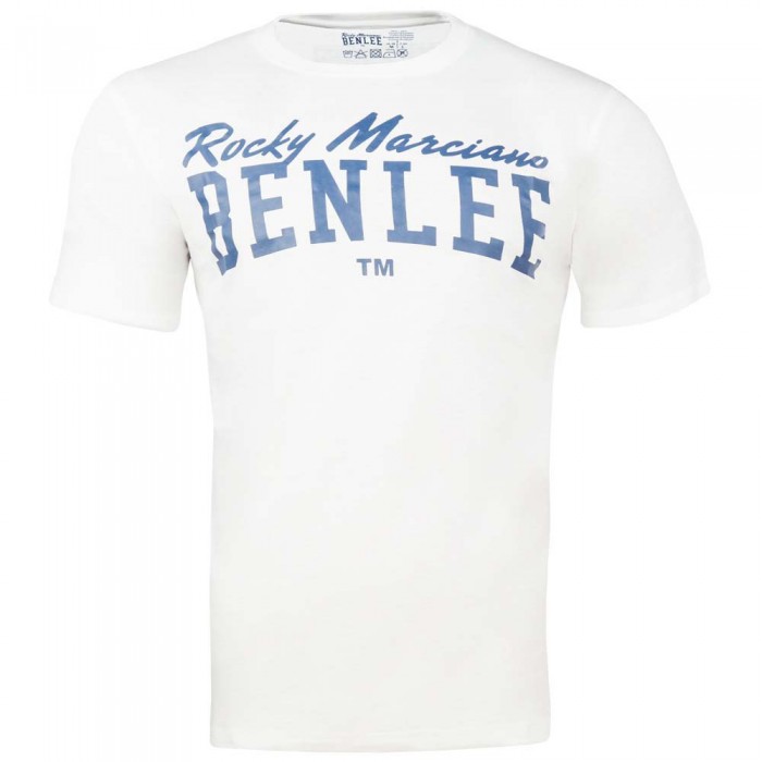 [해외]BENLEE 로고 반팔 티셔츠 7138836669 White