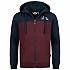 [해외]LONSDALE Rinsey 풀지퍼 스웨트셔츠 7138896981 Navy / Oxblood