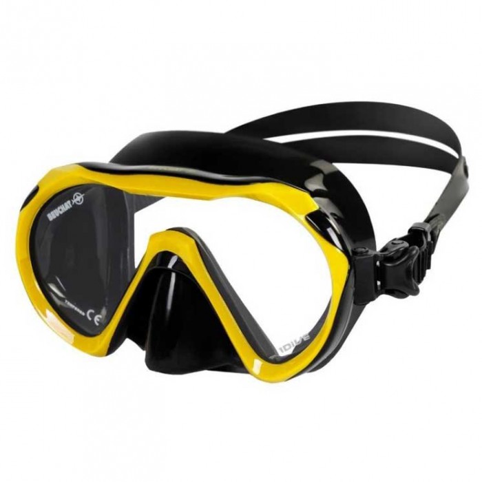 [해외]부샤 1Dive Junior Diving Mask 10138856202 Black/Yellow