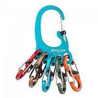 [해외]NITE IZE Bigfoot Locker? Keyrack™ Key Ring 4138780375 Blue