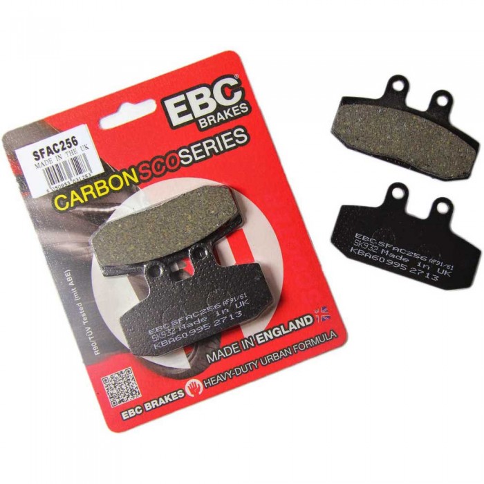 [해외]EBC 브레이크 패드 SFAC Series Carbon Fiber Scooter SFAC235 9138828216 Black