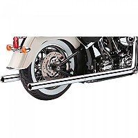 [해외]COBRA Bad Hombre Dual Harley Davidson 6984 비인증된 완전 배기 시스템 9138835465 Chrome