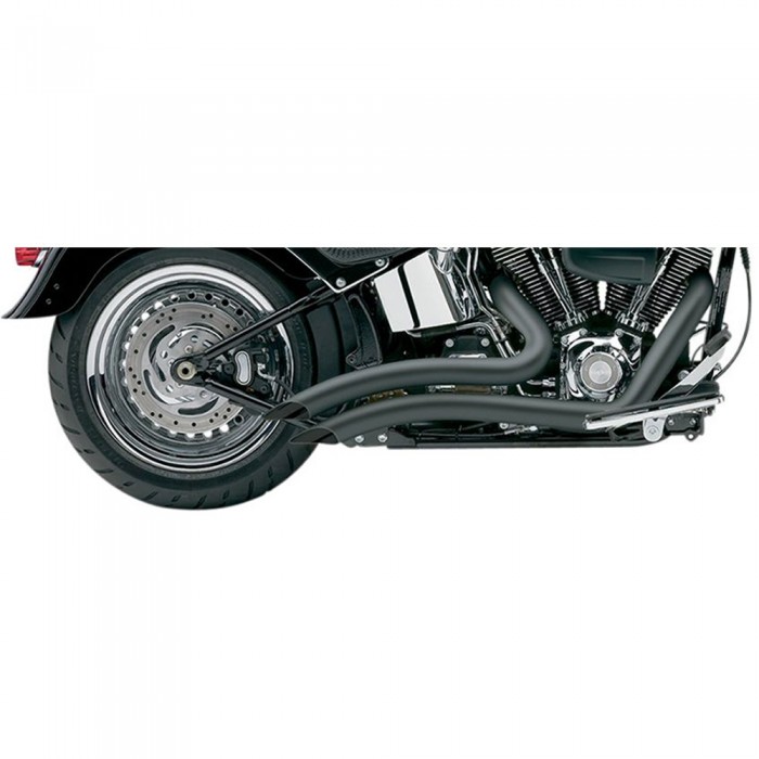 [해외]COBRA 풀 라인 시스템 Speedster Swept 2-1 Harley Davidson 6224B 9138835771 Matt Black