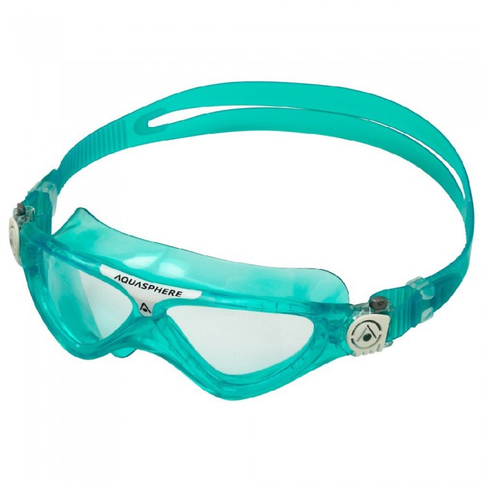 [해외]아쿠아스피어 Vista Junior Swimming Mask 6138704366 Green / White / Clear