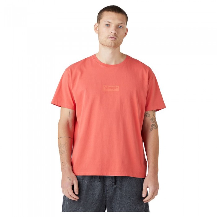 [해외]랭글러 로고 반팔 티셔츠 138607595 Spiced Coral