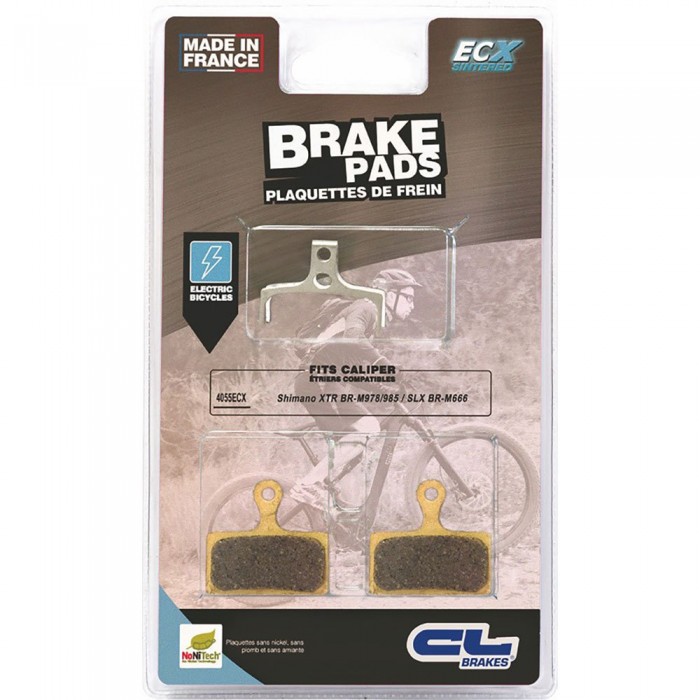 [해외]CL BRAKES 소결 디스크 브레이크 패드 E-Bike 4021ECX 1138780352 Black