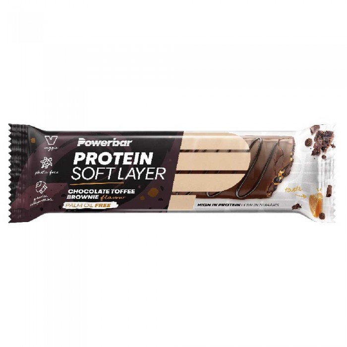 [해외]파워바 프로틴 바 프로tein 소프트 레이어 Chocolate Tofee Brownie 40g 4138818171 Brown