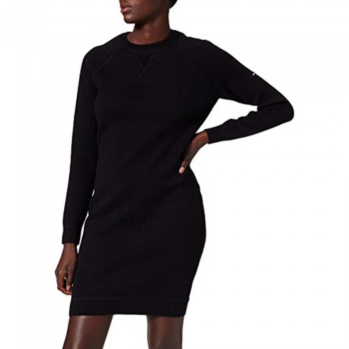 [해외]슈퍼드라이 Studios Essential Knit Dress Black