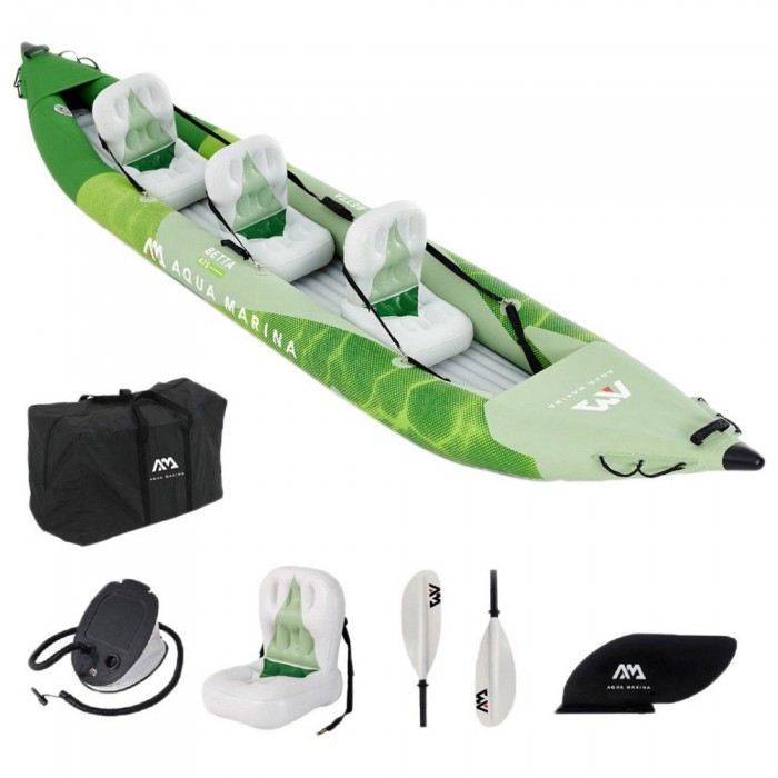 [해외]AQUA MARINA Betta 475 Inflatable Kayak 14138852637 Green