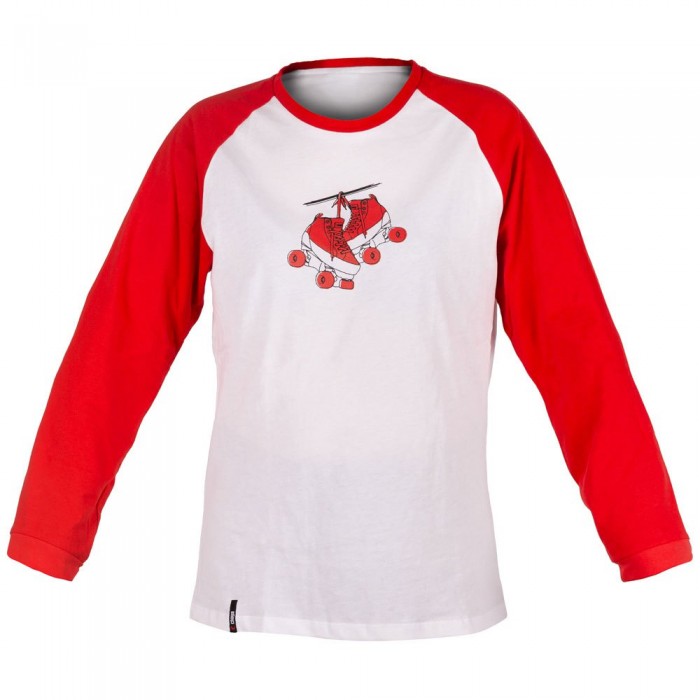 [해외]CHAYA Lazy Skater 긴팔 티셔츠 14138913038 White / Red