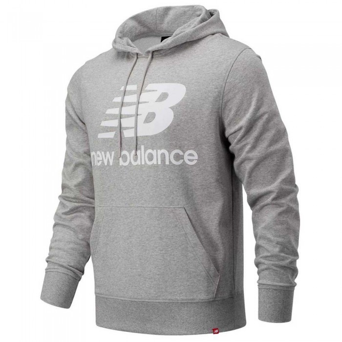 [해외]뉴발란스 Essentials Stacked Logo Sweatshirt 6138121590 Athletic Grey