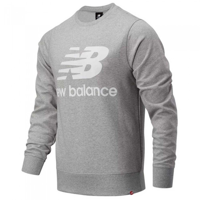 [해외]뉴발란스 Essentials Logo Crew Sweatshirt 6138121595 Athletic Grey
