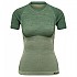 [해외]험멜 Cleaa Seamless 반팔 티셔츠 138648969 Laurel Wreath / Lily Pad Melange