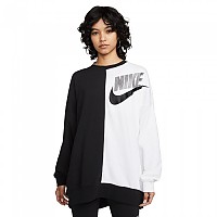 [해외]나이키 Sportswear FT Oos Crew DNC 긴팔 티셔츠 138707606 Black / White
