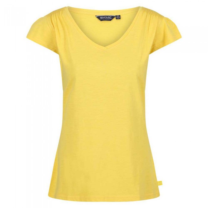 [해외]레가타 Francine 반팔 V넥 티셔츠 138724288 Maize Yellow