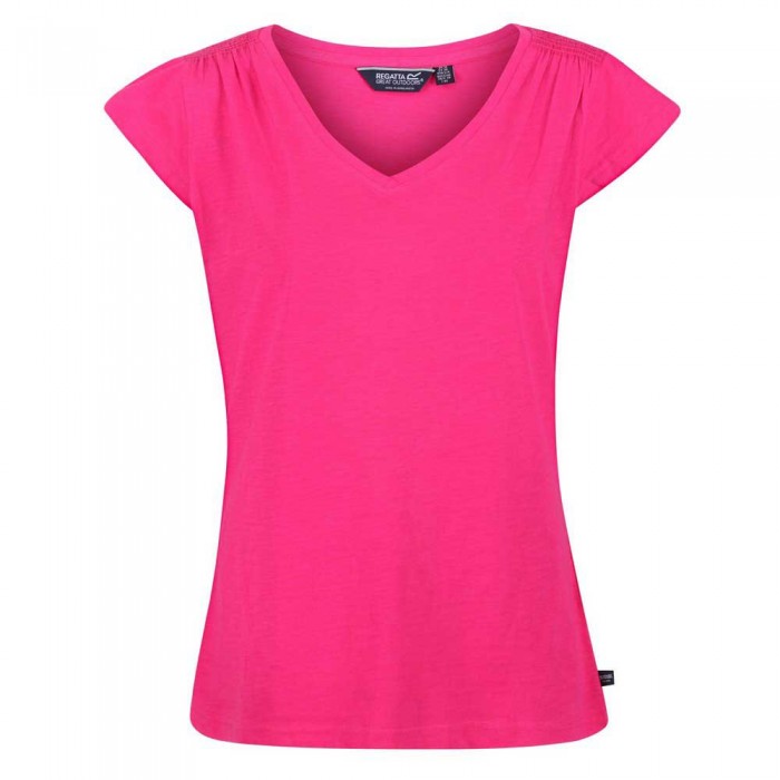 [해외]레가타 Francine 반팔 V넥 티셔츠 138724290 Pink Fusion