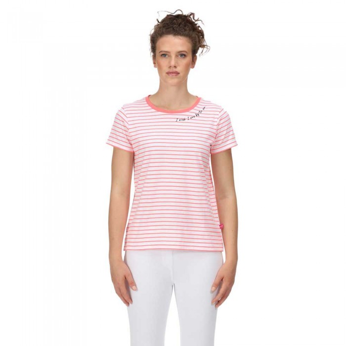 [해외]레가타 Odalis 반팔 티셔츠 138724865 Neon Pink Stripe