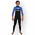 [해외]KYNAY Surf Neoprene Ultra Stretch 청소년 긴 소매 백 지퍼 네오프렌 슈트 4/3 mm 14138871777 Black / Blue / Orange