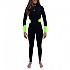 [해외]KYNAY 여성 긴팔 가슴 지퍼 네오프렌 정장 Surf Ultra Stretch 퀵 Dry 5/3 mm 14138871784 Black / Yellow