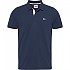 [해외]타미 진 Slim Placket 반팔 폴로 셔츠 138931411 Twilight Navy