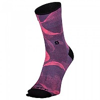 [해외]스캇 Trail Vertical Crew Socks 1138526873 Dark Purple / Carmine Pink